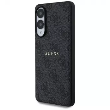 Guess 4G Ring Classic Logo MacCase Samsung Galaxy S25 Edge (Melns)