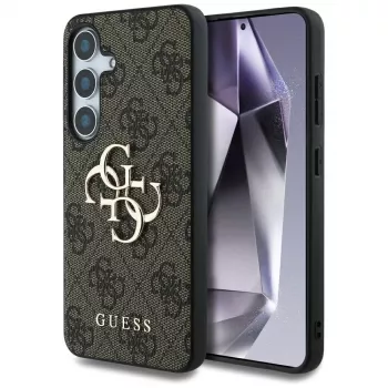 Guess Big 4G Logo Classic Logo Case Samsung Galaxy S25+ (Brūns)