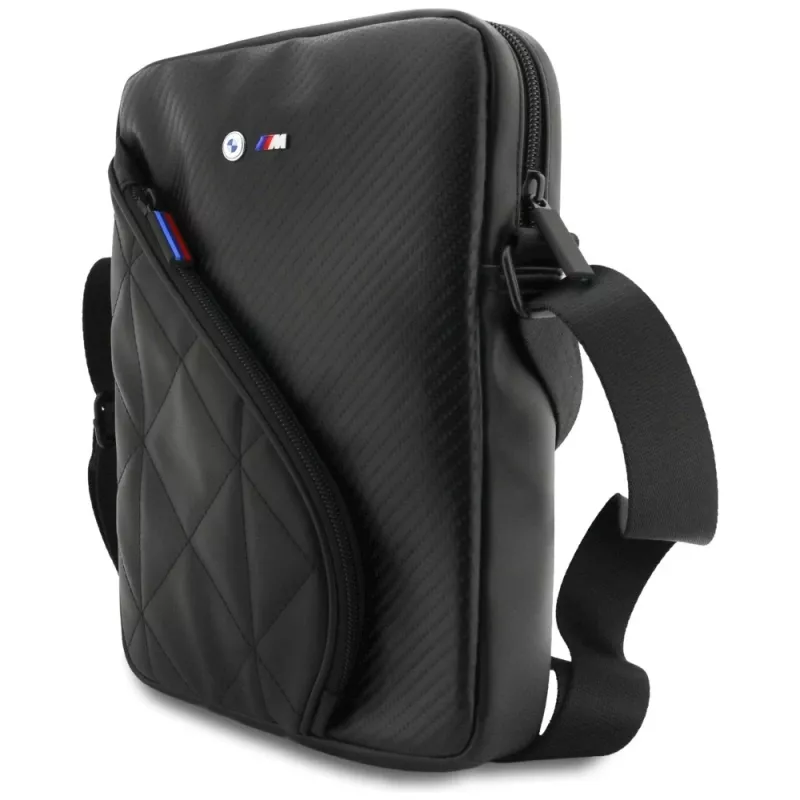BMW Carbon Pockets & Metal Logo Case Black for iPhone X/XS