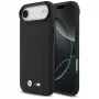 BMW M Quilted Logo MagSafe apvalks Apple iPhone Air, melns