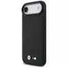 BMW M Quilted Logo MagSafe apvalks Apple iPhone Air, melns