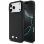 BMW M Quilted Logo MagSafe apvalks Apple iPhone 17 Pro Max, melns