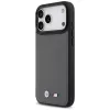 BMW M Quilted Logo MagSafe Case iPhone 17 Pro Max Antracīts