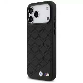 BMW M Shape Logo MagSafe apvalks Apple iPhone 17 Pro Max, melns