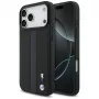 BMW M Perforated Stripe Logo MacSafe Macīgs iPhone 17 Pro Max Zils