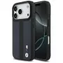 BMW M Perforated Stripe Logo MagSafe vāciņš Apple iPhone 17 Pro, Navy Blue