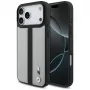 BMW M Perforated Stripe Logo Macīgais Maciņš iPhone 17 Pro Max Grey