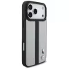 BMW M Perforated Stripe Logo Macīgais Maciņš iPhone 17 Pro Max Grey