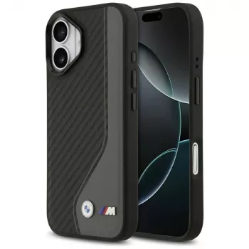 BMW M Carbon Logo Macīgais Vāciņš iPhone 17 Antracīts
