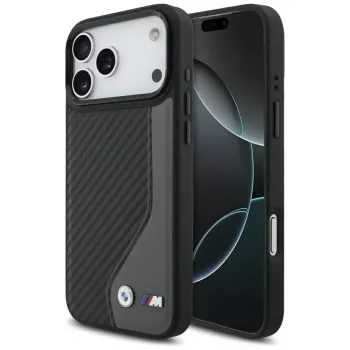 BMW M Carbon Logo MagSafe Case Apple iPhone 17 Pro Max Anthracite