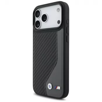 BMW M Carbon Logo MagSafe Case Apple iPhone 17 Pro Max Anthracite
