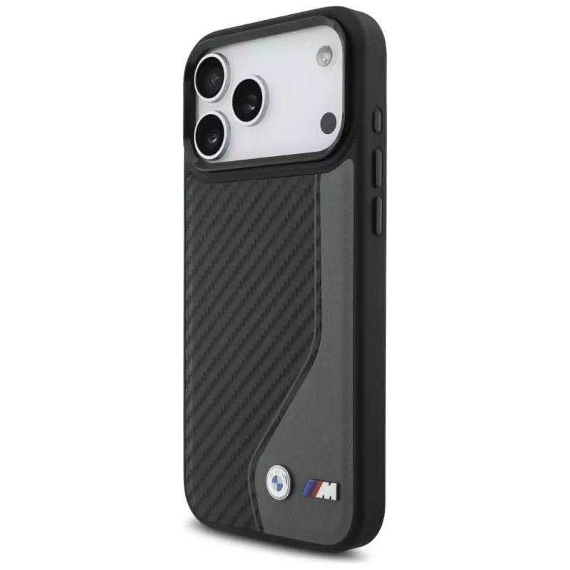 BMW M Carbon Logo MagSafe Case Apple iPhone 17 Pro Max Anthracite