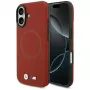BMW M FW Metal Logo MagSafe apvalks Apple iPhone 17, sarkans