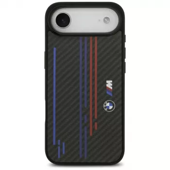 BMW M Kevlar Lines & Logo MagSafe apvalks Apple iPhone Air, melns