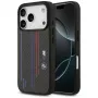 BMW M Kevlar Lines & Logo MagSafe Case iPhone 17 Pro Melns