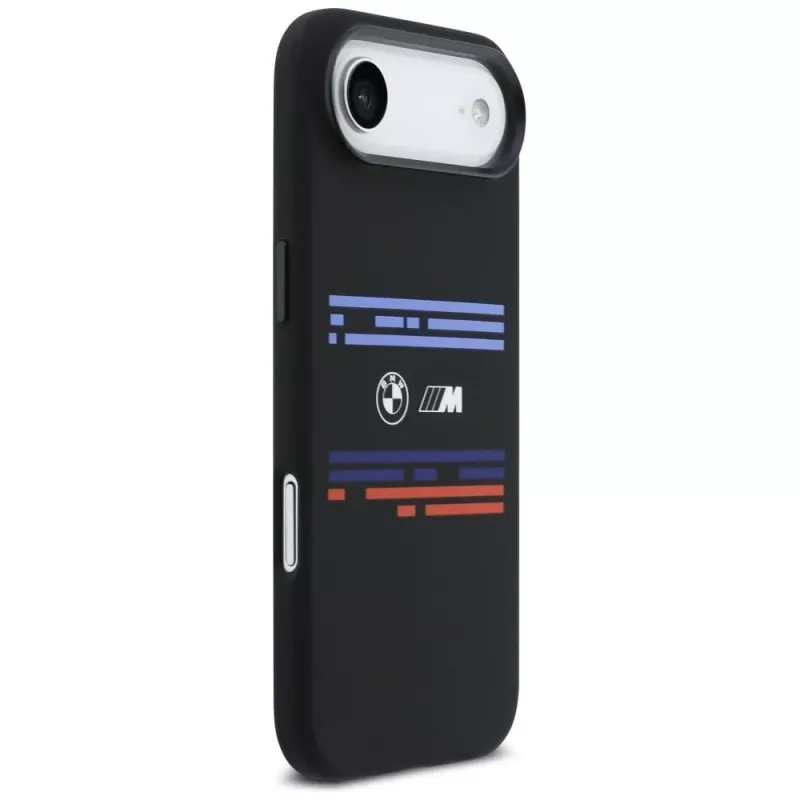 BMW M Silicon Horizontal Line MacSafe Case for iPhone Air Black