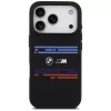 BMW M Silicon Horizontal Line MagSafe apvalks Apple iPhone 17 Pro, melns