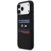 BMW M Silicon Horizontal Line MagSafe vāciņš Apple iPhone 17 Pro Max, melns