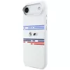BMW M Silicon Horizontal Line MagSafe Case for iPhone Air White