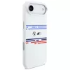 BMW M Silicon Horizontal Line MagSafe Case for iPhone Air White