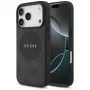 Guess 4G Circle Classic Logo Maciešu korpuss iPhone 17 Pro (Melns)