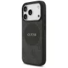 Guess 4G Circle Classic Logo Maciešu korpuss iPhone 17 Pro (Melns)