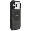 Guess 4G Circle Classic Logo Maciešu korpuss iPhone 17 Pro (Melns)