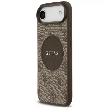 Guess 4G Circle Classic Logo MagSafe Case iPhone Air, Brūns