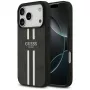 Guess 4G Printed Stripes MacSafe Macīgs Vāciņš iPhone 17 Pro (Melns)