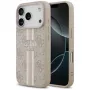 Guess 4G Printed Stripes MagSafe Case for iPhone 17 Pro (Rozā)
