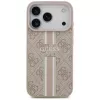 Guess 4G Printed Stripes MagSafe Case for iPhone 17 Pro (Rozā)