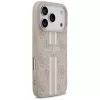 Guess 4G Printed Stripes MagSafe Case for iPhone 17 Pro (Rozā)