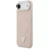 Guess Triangle Logo MacSafe Macītis iPhone Air (Rozā)