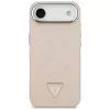 Guess Triangle Logo MacSafe Macītis iPhone Air (Rozā)