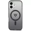 Guess IML Gradient Triangle Logo MacSafe Maciņš iPhone 17 Melns