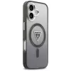 Guess IML Gradient Triangle Logo MacSafe Maciņš iPhone 17 Melns