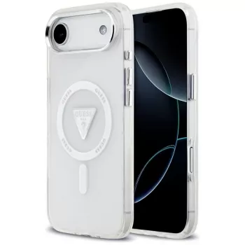 Guess IML Gradient Triangle Logo MagSafe Case iPhone Air Caurspīdīgs