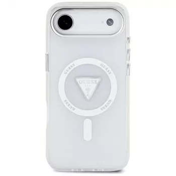 Guess IML Gradient Triangle Logo MagSafe Case iPhone Air Caurspīdīgs