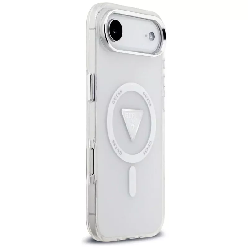Guess IML Gradient Triangle Logo MagSafe Case iPhone Air Caurspīdīgs
