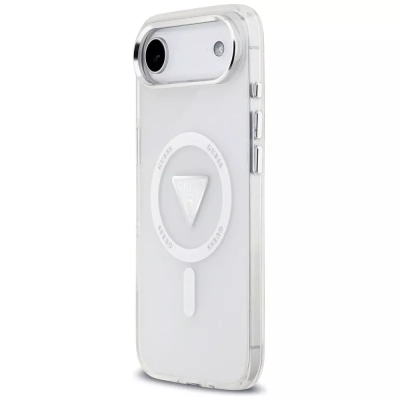 Guess IML Gradient Triangle Logo MagSafe Case iPhone Air Caurspīdīgs