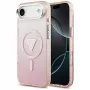 Guess IML Gradient Triangle Logo MacSafe MacPockets iPhone Air Rozā
