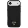 Guess Glitter Triangle Logo MagSafe Case for iPhone Air Black