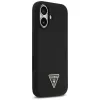 Guess Silicone Triangle Logo MacSafe Macītis iPhone 17 Melns
