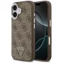 Guess 4G Triangle Logo MagSafe Case for iPhone 17 (Brown)
