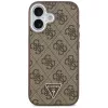 Guess 4G Triangle Logo MagSafe Case for iPhone 17 (Brown)