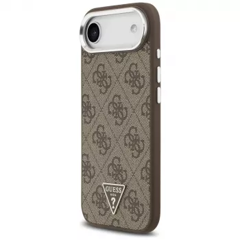 Guess 4G Triangle Logo Macīgais MacSafe Maciņš iPhone Air - Brūns