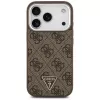 Guess 4G Triangle Logo MagSafe Maciņš iPhone 17 Pro (Brūns)