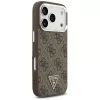 Guess 4G Triangle Logo MagSafe Maciņš iPhone 17 Pro (Brūns)