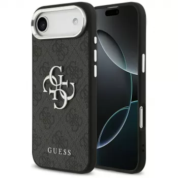 Guess 4G Big 4G Classic Logo apvalks iPhone Air - Black/Silver