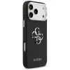 Guess Grained Big 4G Classic Logo Maciņš iPhone 17 Pro Max - Melns